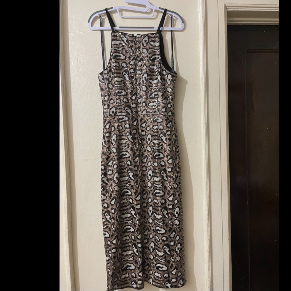 Sequin Midi Dress
